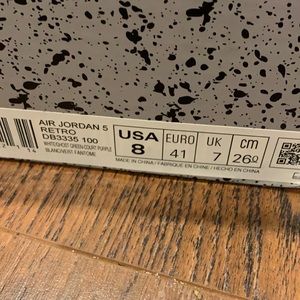 Air jordan retro 5 ‘alternate bel air’